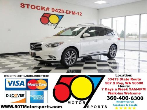 Moonlight White 2014 INFINITI QX60 Base