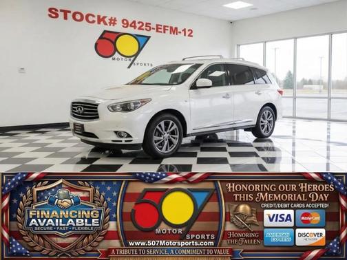 Moonlight White 2014 INFINITI QX60 Base