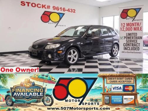 Black Mica 2003 Mazda Protege5 Sport Wagon