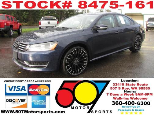 2012 Volkswagen Passat 2.5 S