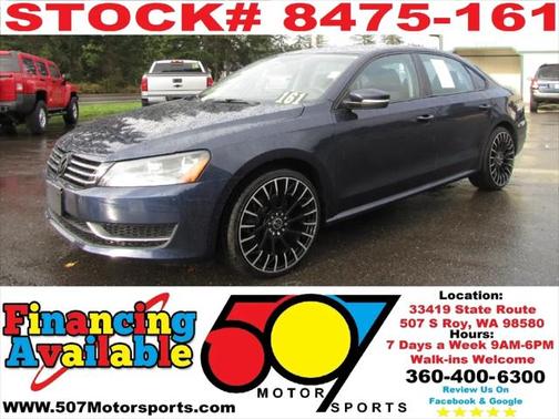 2012 Volkswagen Passat 2.5 S