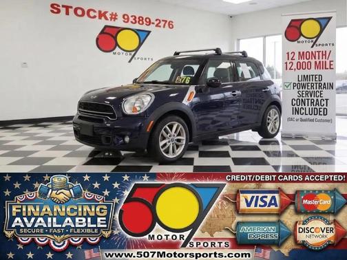 Blue 2013 MINI Countryman Cooper