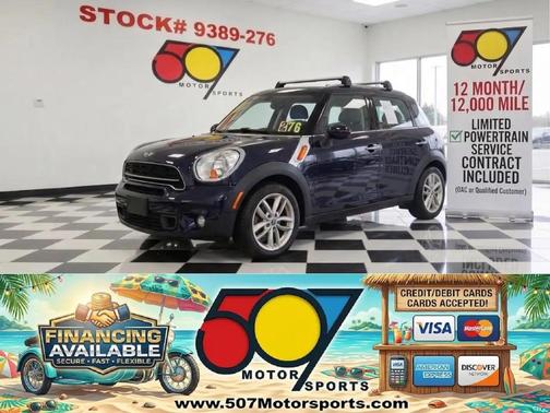 Blue 2013 MINI Countryman Cooper