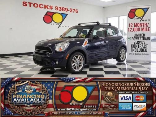 Blue 2013 MINI Countryman Cooper