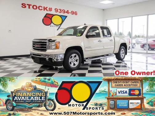 White 2013 GMC Sierra 1500 SLT