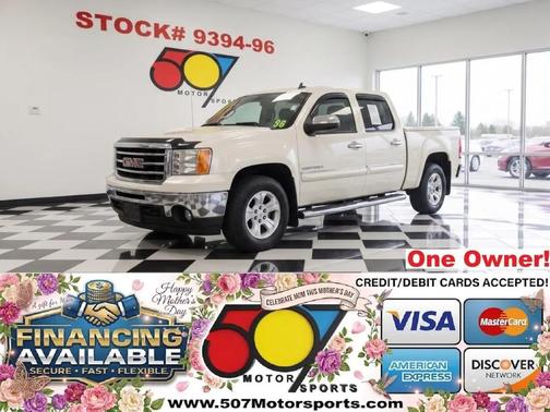 White 2013 GMC Sierra 1500 SLT