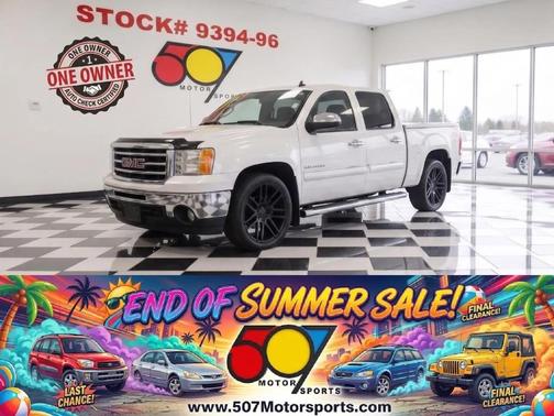 White 2013 GMC Sierra 1500 SLT