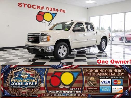 White 2013 GMC Sierra 1500 SLT