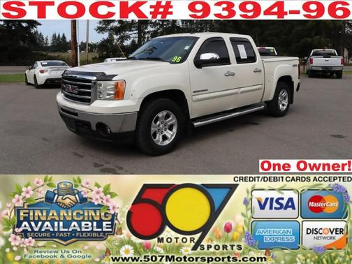 White 2013 GMC Sierra 1500 SLT