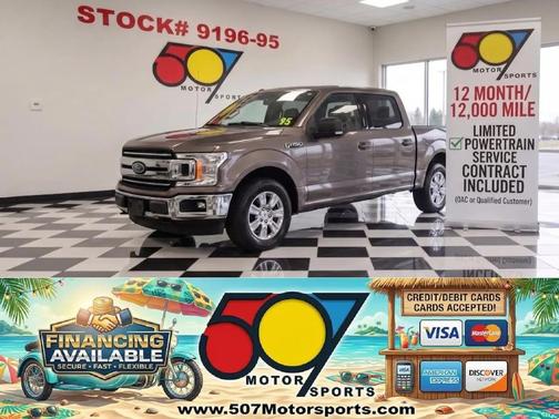 Brown 2018 Ford F-150 XLT
