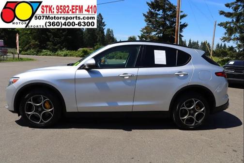 Silver 2018 Alfa Romeo Stelvio Sport