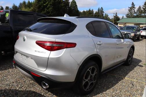 Silver 2018 Alfa Romeo Stelvio Sport
