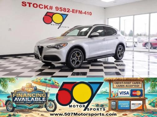 Silver 2018 Alfa Romeo Stelvio Sport