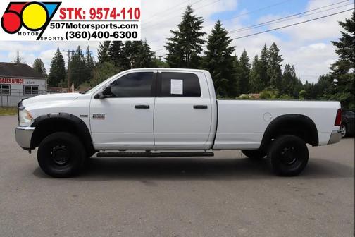 Bright White Clearcoat 2011 Dodge Ram 2500 SLT