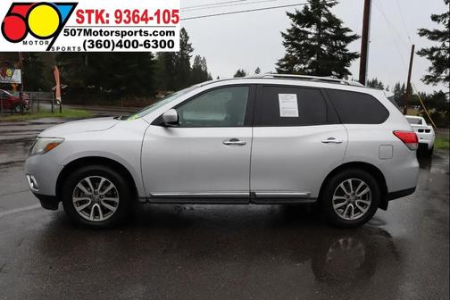 Brilliant Silver 2014 Nissan Pathfinder SL