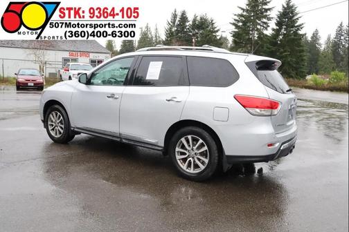 Brilliant Silver 2014 Nissan Pathfinder SL