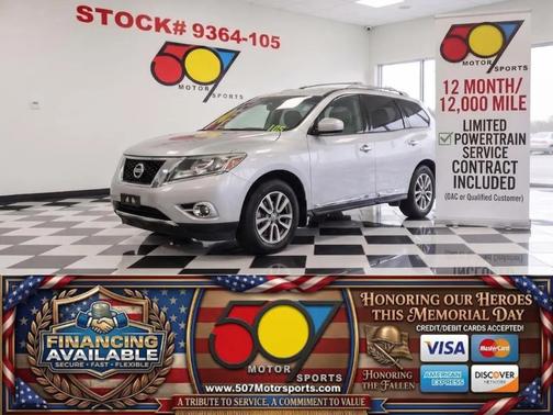 Brilliant Silver 2014 Nissan Pathfinder SL