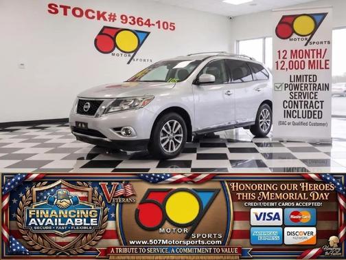 Brilliant Silver 2014 Nissan Pathfinder SL