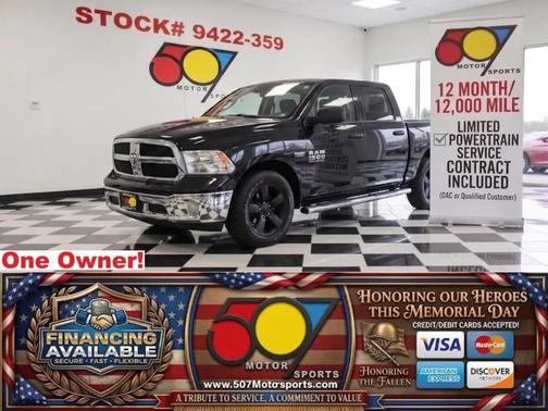 Black 2019 RAM 1500 Tradesman