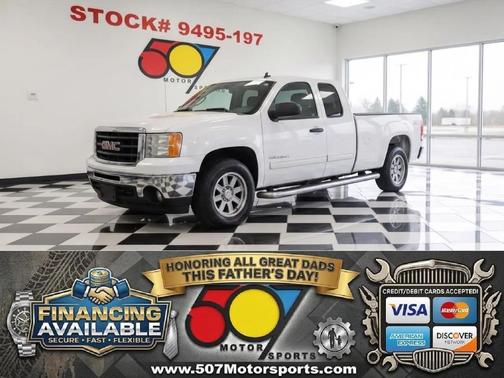 Summit White 2011 GMC Sierra 1500 SLE