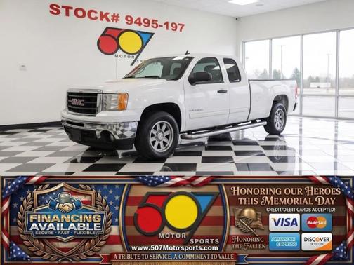 Summit White 2011 GMC Sierra 1500 SLE