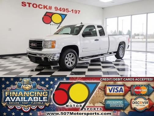 Summit White 2011 GMC Sierra 1500 SLE