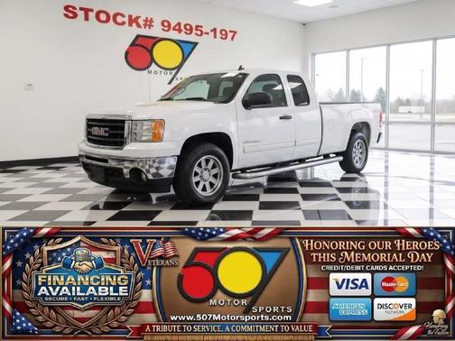 Summit White 2011 GMC Sierra 1500 SLE