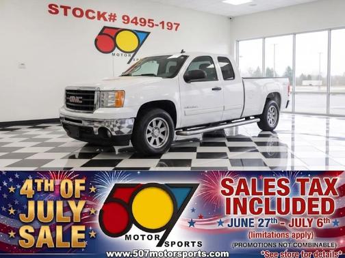 Summit White 2011 GMC Sierra 1500 SLE