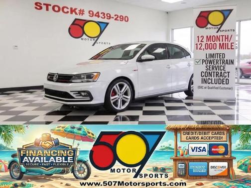Pure White 2016 Volkswagen Jetta 2.0T GLI SE