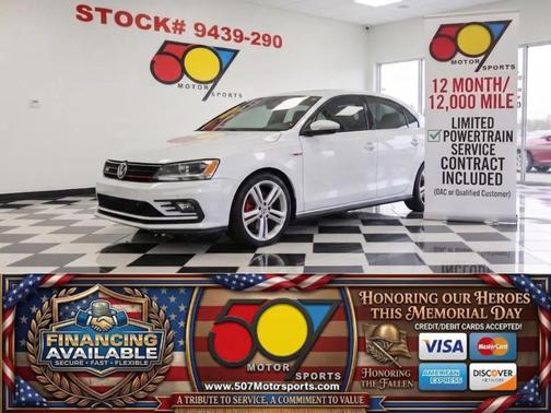 Pure White 2016 Volkswagen Jetta 2.0T GLI SE