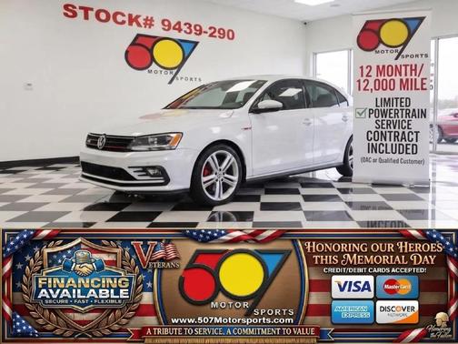 Pure White 2016 Volkswagen Jetta 2.0T GLI SE