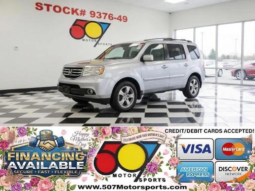 Alabaster Silver Metallic 2012 Honda Pilot EX-L