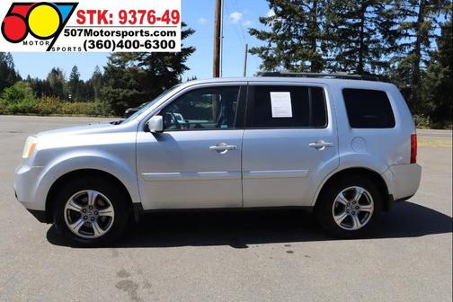 Alabaster Silver Metallic 2012 Honda Pilot EX-L