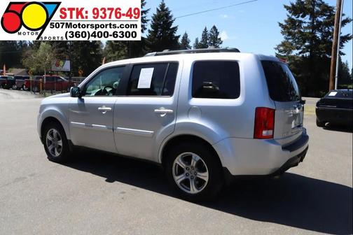 Alabaster Silver Metallic 2012 Honda Pilot EX-L