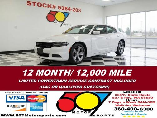 2016 Dodge Charger SXT