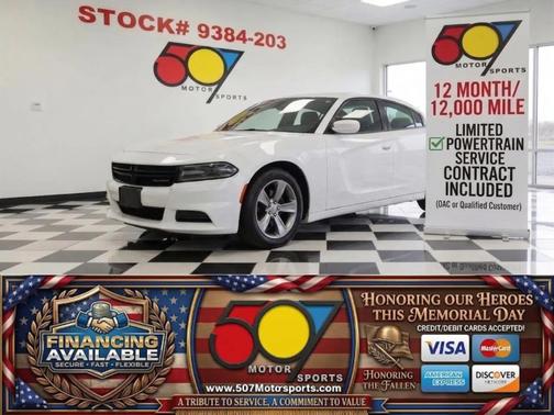 Bright White Clearcoat 2016 Dodge Charger SXT