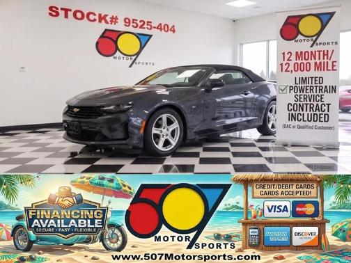 Gray 2019 Chevrolet Camaro 1LT