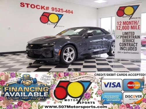 Gray 2019 Chevrolet Camaro 1LT