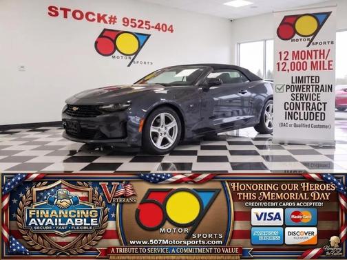 Gray 2019 Chevrolet Camaro 1LT