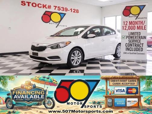 Snow White Pearl 2014 Kia Forte LX