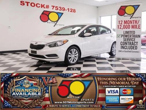 Snow White Pearl 2014 Kia Forte LX