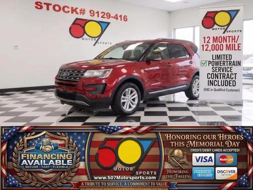 Ruby Red Metallic Tinted Clearcoat 2017 Ford Explorer Base