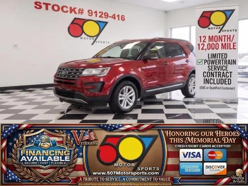 Ruby Red Metallic Tinted Clearcoat 2017 Ford Explorer Base