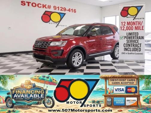 Ruby Red Metallic Tinted Clearcoat 2017 Ford Explorer Base