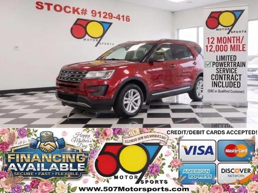 Ruby Red Metallic Tinted Clearcoat 2017 Ford Explorer Base
