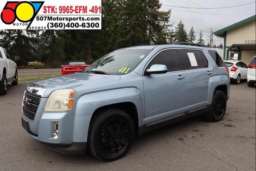 Atlantis Blue Metallic 2014 GMC Terrain SLT-1
