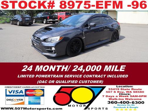 2015 Subaru WRX Limited