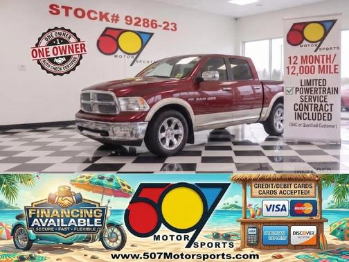 Red 2011 Dodge Ram 1500 Laramie