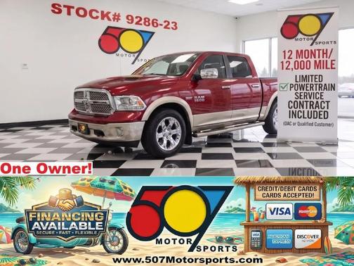 Red 2011 Dodge Ram 1500 Laramie