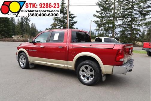 Red 2011 Dodge Ram 1500 Laramie